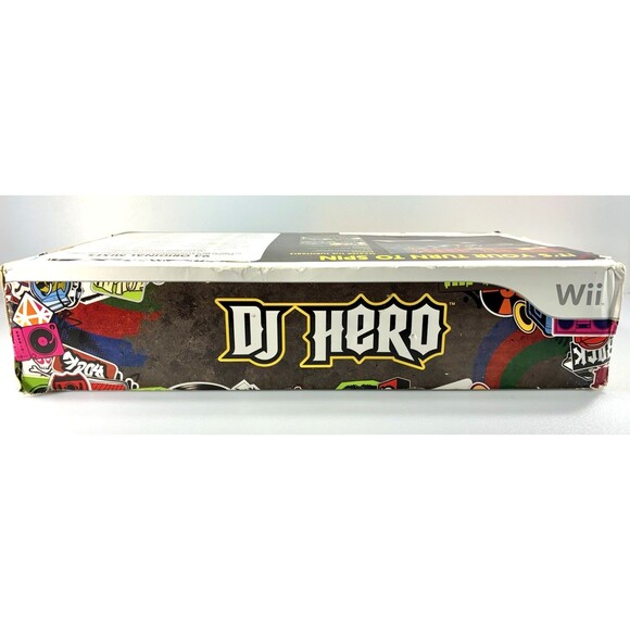 Nintendo Wii DJ Hero Turntable 95855.809 with Manual In Original Box Tested - Picture 11 of 15